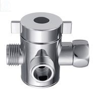 Multifunction 3 Way Shower Head Diverter Valve G1/2 Three Function Switch Adapter Connector T-adapter For Toilet Bidet Shower