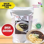 HITAM Halal Jjajang Sauce Black Soy Pasta 1kg jjajangmyeon Oppa Sauce!Oppa