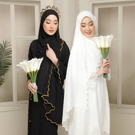 [NAYLA VEIL] PREMIUM Selendang Nikah, Selendang Sulam, Veil Off White, Shawl Sulam Biku, Veil sulam 
