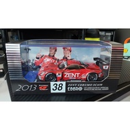 $㊐1/43 ebbro sc430 gt500 2013 Championship Pack 1: 43 Lexus zent cerumo SC430 super gt500 Champion S