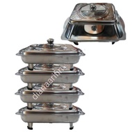 Tray buffet set/ tray/ buffet/ buffet tray set/ tray set (34*28*5cm) - jualan 4 set / 4 biji
