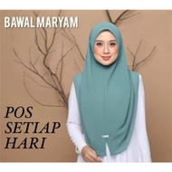 BAWAL INSTANT MARYAM BIDANG 45 / TUDUNG SOUK
