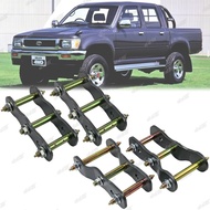 [READY STOCK] Lift Up 2" Greasable Extended Shackles Lift Kit For Toyota Hilux LN65 LN106 1983-1997 