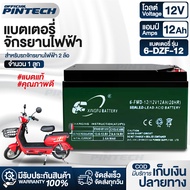 แบตเตอรี่แห้ง แท้ 6-DZF-12/6-DZF-20 Battery สำหรับ จักรยานไฟฟ้า รถสามล้อไฟฟ้า แบตเตอรี่ตะกั่ว 12V/1