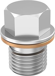 Bevinsee Magnetic M10X1.0 Differential Drain Plug Compatible with MK7 Golf R, Compatible with Audi S