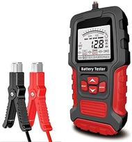 Car Battery Tester, 12V & 24V, Digital Automotive Battery, 3~400AH, 40-2000CCA,Battery Analyzer for 
