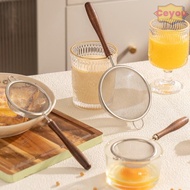 CEYOU Matcha Sifter, Very Fine Mesh Stainless Steel Fine Mesh Strainer,  Easy to Clean Rust-Proof Sm