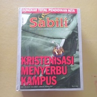 Bundle Tabloid Sabili 6 Tabloid July-Oktober Edition 2003