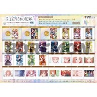 The Quintessential Quintuplets Movie Trading Metal Card Collection Gum(Not Wafer Card)