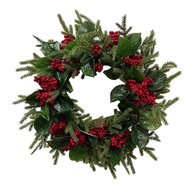 COD Christmas Garland Simulation Flower Garland Front Door Garland Decorations Home Decoration 2025