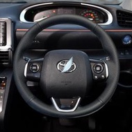 適用於豐田Toyota Sienta方向盤套手縫全包DIY縫製皮套專車訂製防滑透氣
