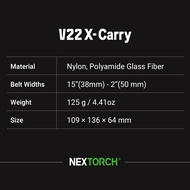 NEXTORCH V22 X-Carry กระเป๋ากุญแจมือ | อุปกรณ์จับกุญแจมือระบบดึงเร็ว