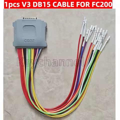 keychannel 1pcs Original FC200 V3 DB15 ECU Tuning Cable Engine Control Connect Cable Adapter for CGD