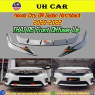 (THAI RS) Honda City Gn Gn2 Sedan Hatchback Thai Rs Front Diffuser Lip Skirt Bodykit Skirting Glossy