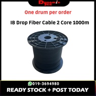 FTTH IB Drop Fiber Cable Outdoor 2 Core (Plastic) (KFRP) GJYXFCH IB102