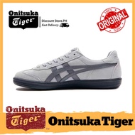 【100% Genuine】Onitsuka Tiger Tokuten dark grey for men and women Low-top casual sneakers