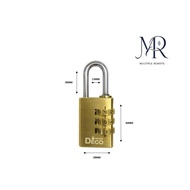 DECO COMBINATION LOCK 3-DIGIT - DN303 ( 30MM )