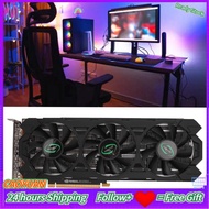 caoyuanstore Zunate 1080 Ti Graphics Card 11GB GDDR5X  352-Bit PCIe 3.0 Gaming Video with 3 Fans 768