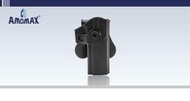 AMOMAX SIG SAUER P320 M17 長版快拔槍套 黑色