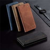 Luxury Auto Magnetic Denim Texture PU Leather Flip Case Xiaomi Redmi Note 11 Pro 10 5G Poco X3 GT F3 M3 Pro 9 9S 9 Pro Max Redmi Note 10 Pro Max Redmi K40 Pro 9T Note 9T 5G Mi Mix 4 10T Pro Mi 10T Lite Redmi 10 Stand Wallet Card Slots Phone Cover Casing