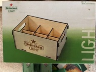 海尼根Heineken 木質收納箱
