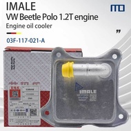 Engine oil cooler Volkswagen Beetle Polo Vento 1.2TSI oil radiator 03F117021A-&&-