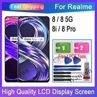 OEM For Realme 8 8i 8 5G 8 Pro LCD Display Touch Screen Replacement