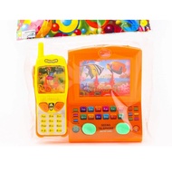 Computer & phone double water press toy set