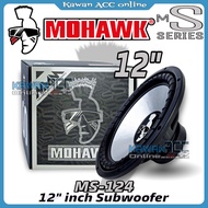 MOHAWK SILVER-Series 12" inch Subwoofer **100%Original** MS-124 400Watts Sub Woofer