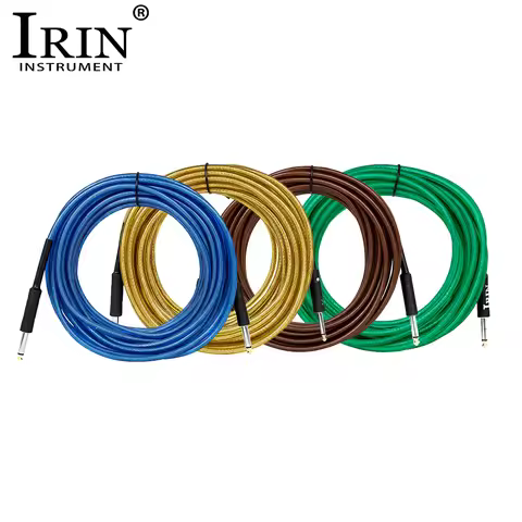 IRIN Guitar Cable Wire Cord Jack Line Audio Cable Noise Reduction Line Shielded Cable 3/6/10 M Amp C