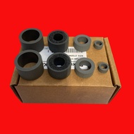 Scanner paper puller rubber set HP2000S2 3000S4/4000S1/N4000/Brother ADS2200/2500/2700 (Set of 8 pie