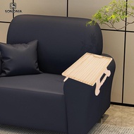 [SONONIA] Rectangle , Couch Arm Tray Table Armrest Table Sofa Arm Table Platter for Fruit Snacks Pho
