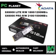 ADATA SX6000 PRO 256GB/512GB/1TB M.2 2280 PCIe Gen3 x 4 NVMe SSD 2500/1500MB/s