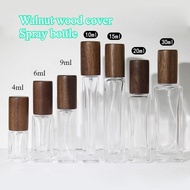 Wooden perfume bottle high-grade perfume glass bottle 3ml5ml10ml15ml30ml perfume spray bottle