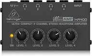 Behringer MicroAMP HA400 4-channel Headphone Amplifier (HA400d1)