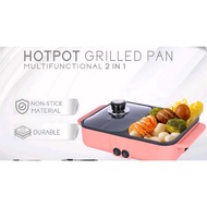 teppanyaki electric BBQ grill pan steamboat hot pot shabu shabu hot pot grill