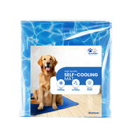 Pando / PetSmart เบาะเจลเย็นสำหรับสัตว์เลี้ยง Pet Cooling Mat สีน้ำเงิน (L)