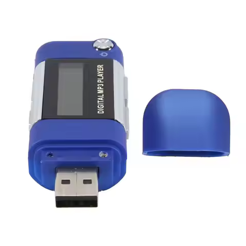 M67K-Mp3 Player 4GB U Disk Music Player Supports Replaceable AAA Battery, Recording