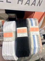 ถุงเท้ากีฬาคอตตอน Cole Haan สำหรับผู้หญิง 10 คู่ ระบายอากาศได้ดี ป้องกันการลื่น ถุงเท้าแบบสวมลำลอง ถ