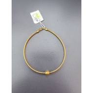 Emas 375 bangle lembut 15cm (G25)