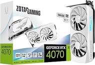 ZOTAC RTX 4070 Twin Edge OC (White Edition) PCI-Express x16 Gaming Graphics Card (ZT-D40700Q-10M)
