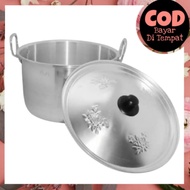 Javanese Aluminum Pan 18 cm Pancil TL 18 cm Cooking Pan (DOMESTICO)