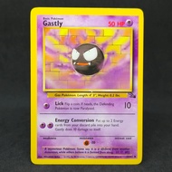 Vintage Pokemon TCG Gastly 33/62 1999 Fossil Unlimited Trading Card Game Collectibles