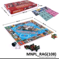 Monopoly 5 In 1 Monopoly, Halma, Chess, Snakes and Ladders, Ludo 5in1 4in1 Monopoly Board Game