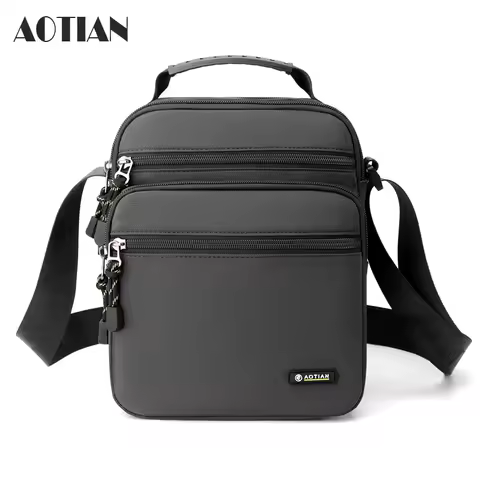 AOTIAN Brand Shoulder bag for men Crossbody Bag Small Man Sling Messenger Bag nylon Male Purse Boys 