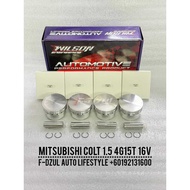 Wilson Engineering Forged Piston Kit Mitsubishi Colt 1.5 4G15T Turbo 77MM 78MM