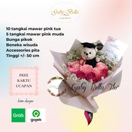 Hand Bouquet – 542 buket boneka wisuda Buket Bunga Wisuda