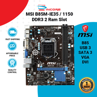 MSI B85M-IE35 Socket 1150 DDR3 Intel B85 H81 Motherboard Mobo Intel 4th Gen USB 3 Intel Motherboard
