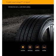 [Installation Provided] 275/45/21, 265/40/22 CONTINENTAL CROSS CONTACT LX SPORT NEW TYRE TIRE TAYAR