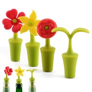 Silicone Wine Cork Daily Necessities LNJT Creative Wine Cork Flower Silicone Wine Cork